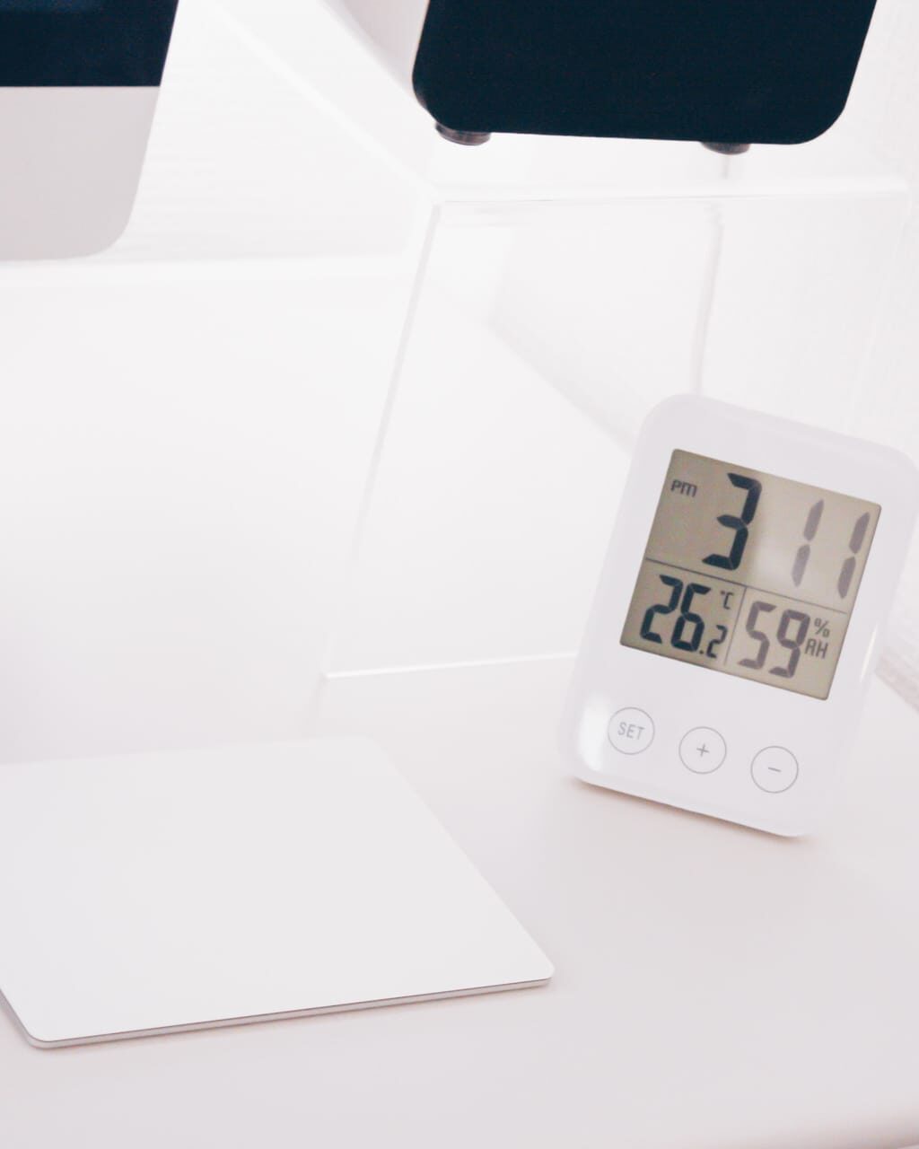 IKEA 温湿度計 SLÅTTIS スロッティス レビュー／シンプルでデザインに優れた温湿度計