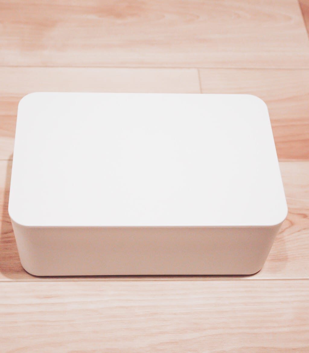 ゴチャゴチャしがちなウェットシートをスッキリと隠す／無印良品 ウェットシートケース レビュー