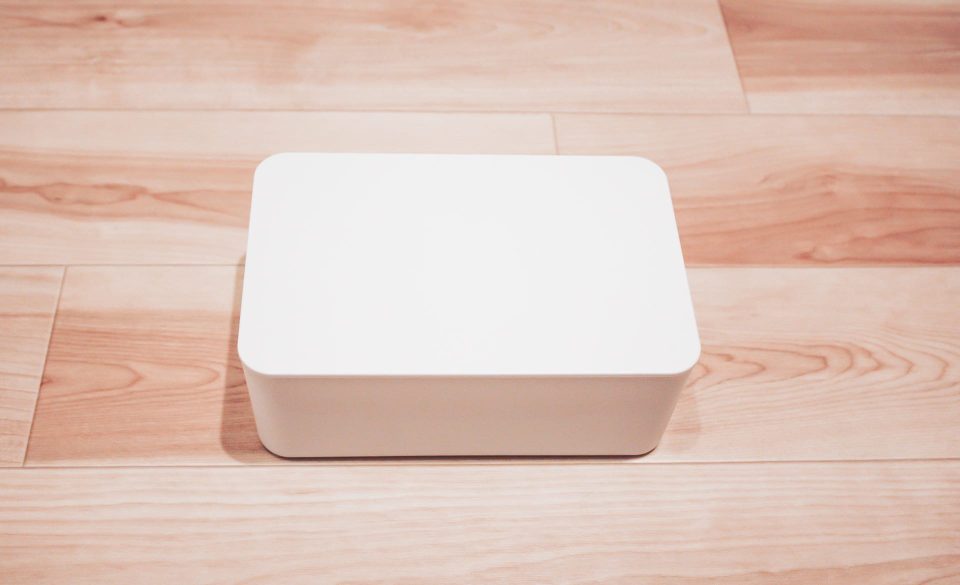 ゴチャゴチャしがちなウェットシートをスッキリと隠す／無印良品 ウェットシートケース レビュー