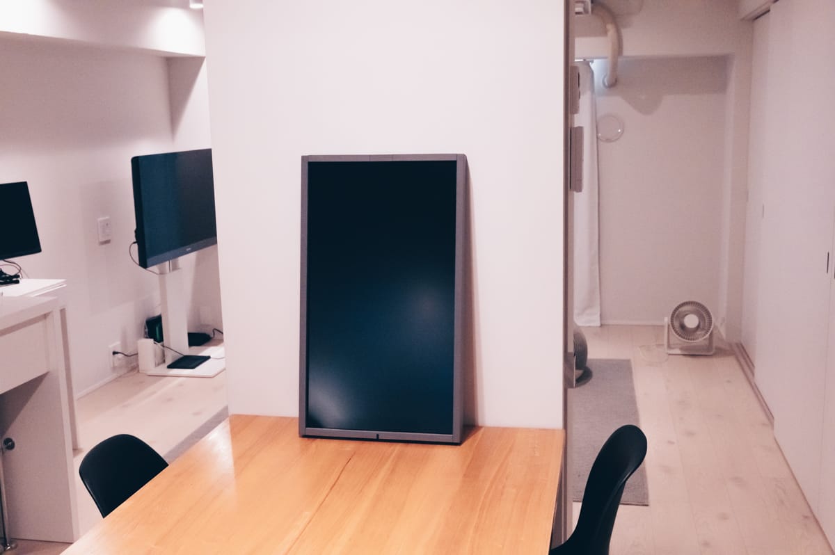 設置する壁とAtmoph Window 2のサイズ感