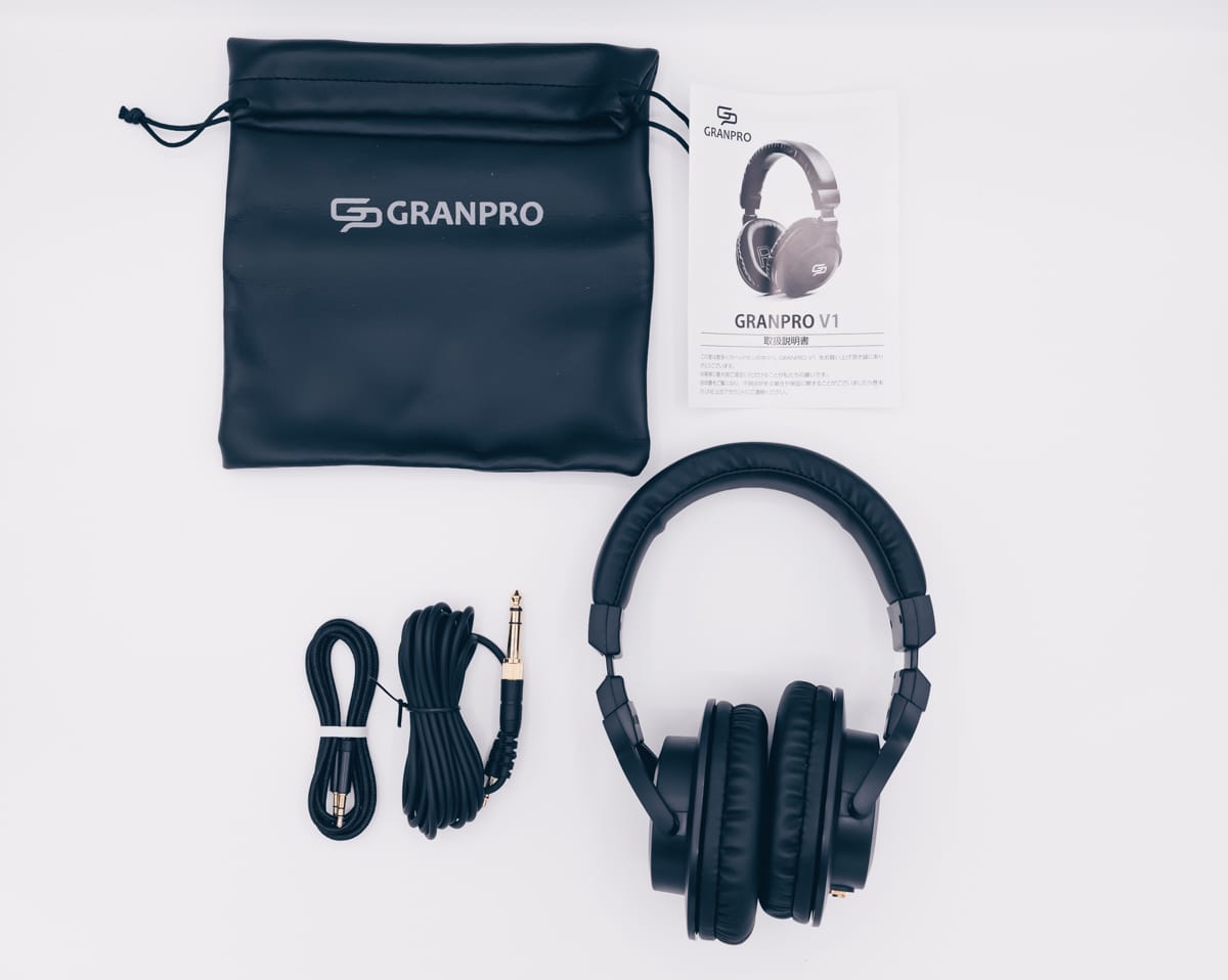 GRANPRO V1のパッケージ内容