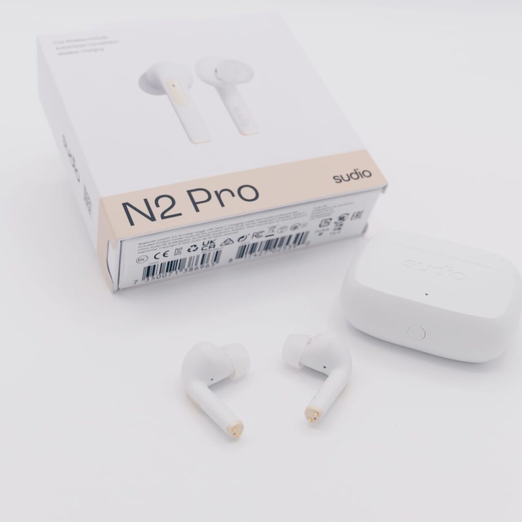 Sudio N2 Pro レビュー／北欧デザインを採用したオシャレな完全ワイヤレスイヤホン