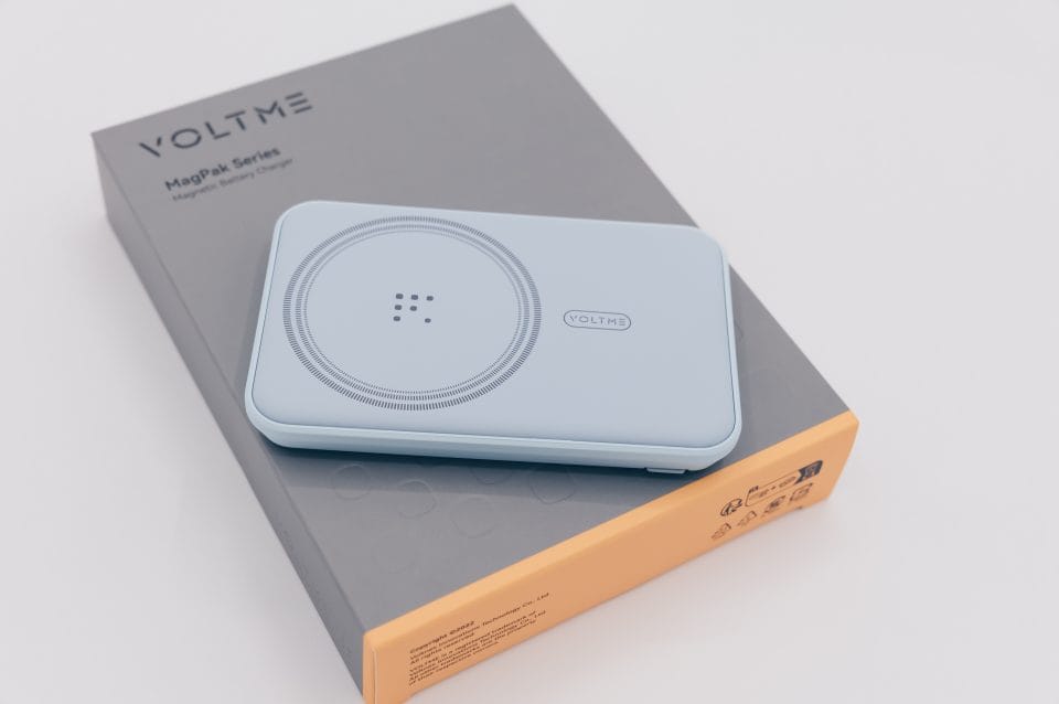VOLTME MagPak 5K レビュー／MagSafeに対応した、小型で軽量なモバイルバッテリー
