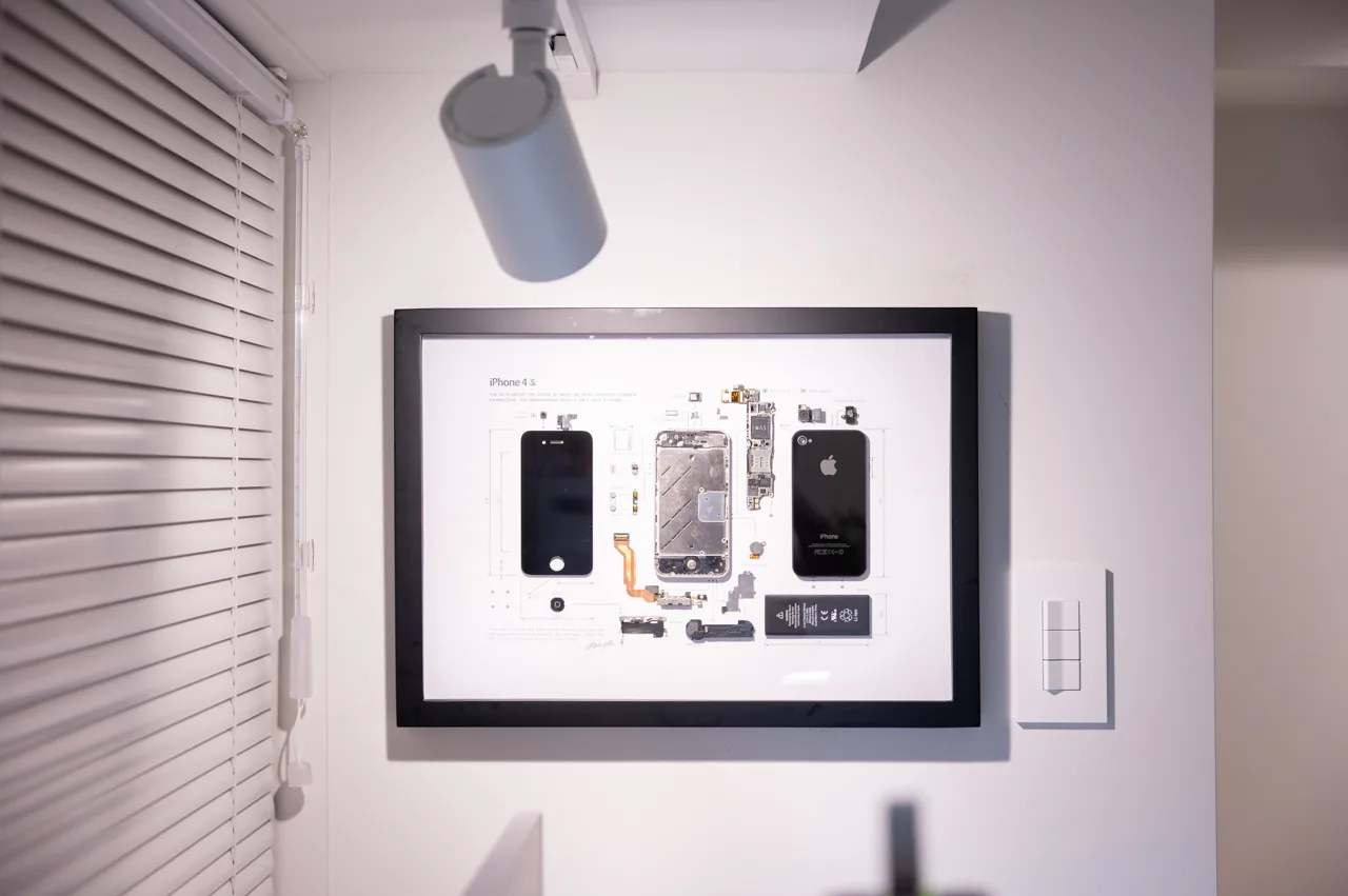 GRID Frame Studio GRID 4S レビュー／iPhoneやゲーム機を分解し