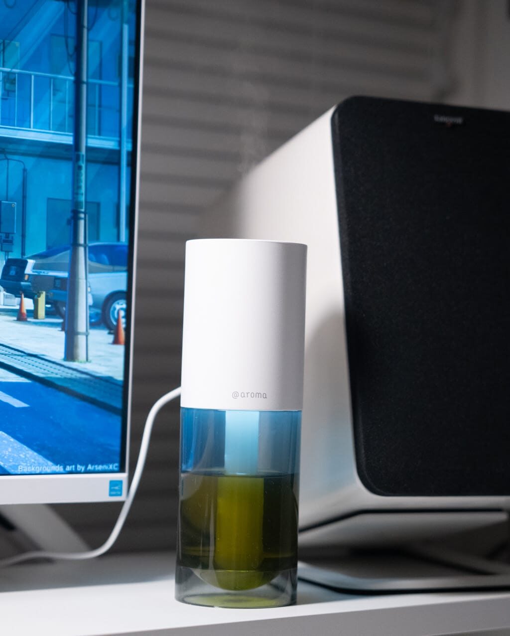 アットアロマ ピエゾディフューザー ソロ レビュー／熱や水を使わず、アロマ本来の香りが楽しめる