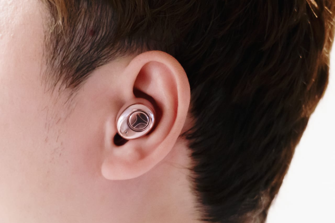 Tranya T6を装着した様子