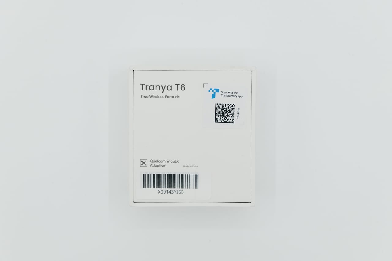 Tranya T6のパッケージ背面