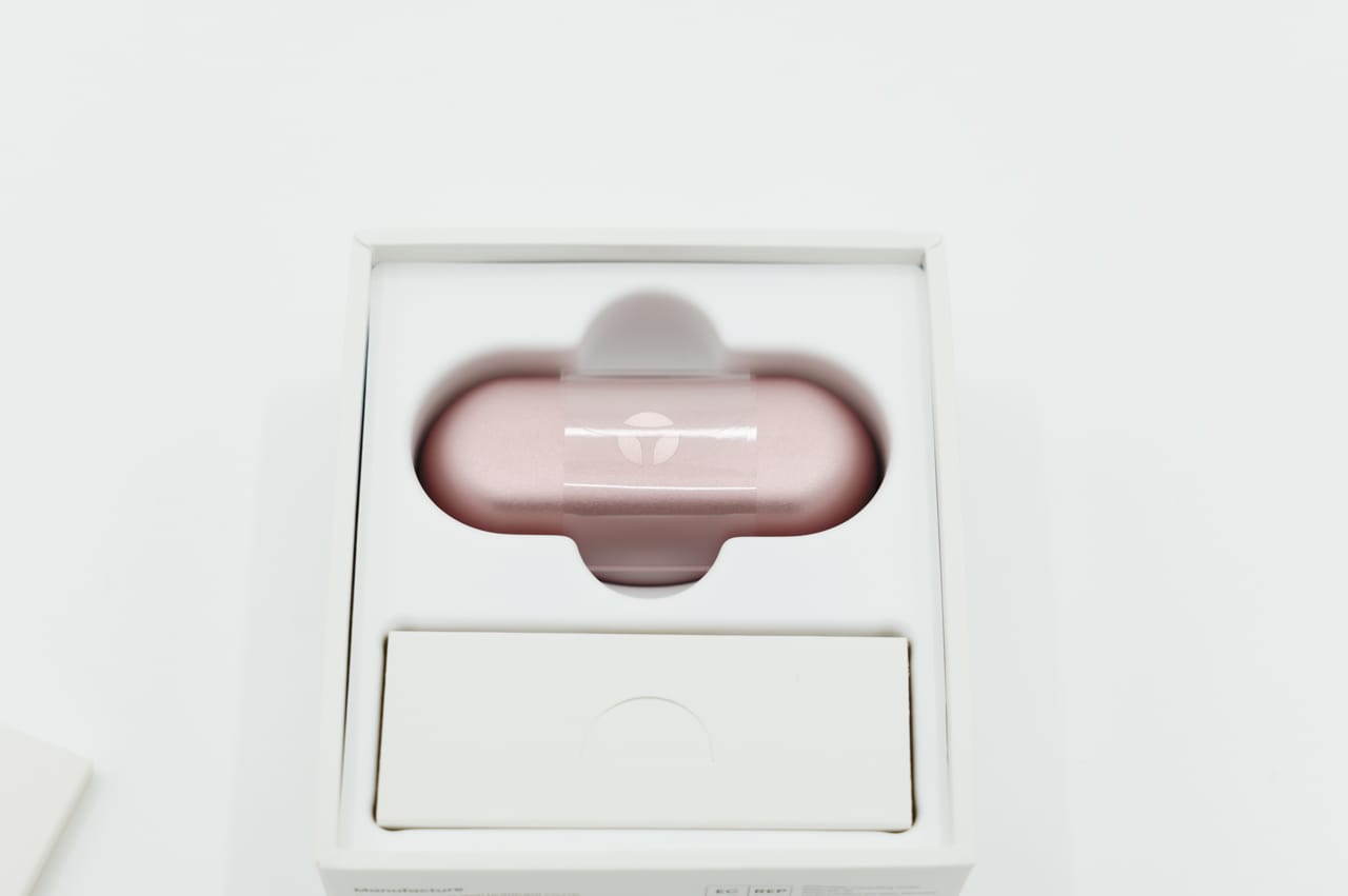 イヤホンが収められいる