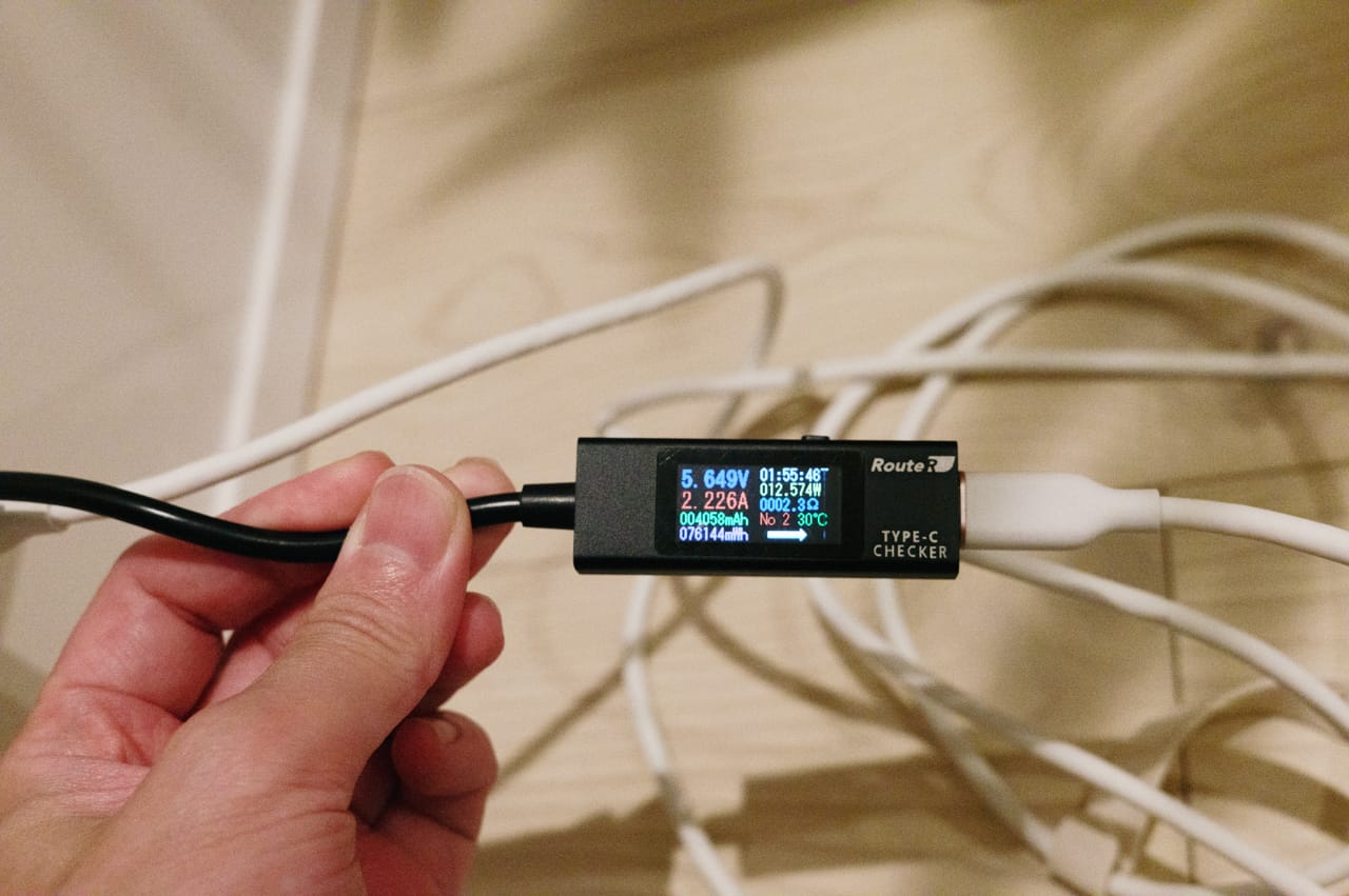 2ポート同時に使っているはずなのに、1ポートの時とほぼ変わらない…