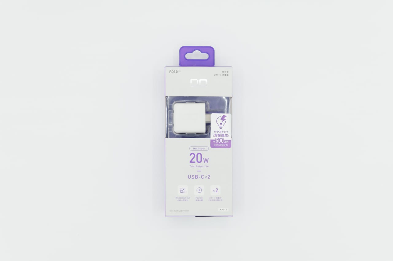 CIO PD20W2Cのパッケージ
