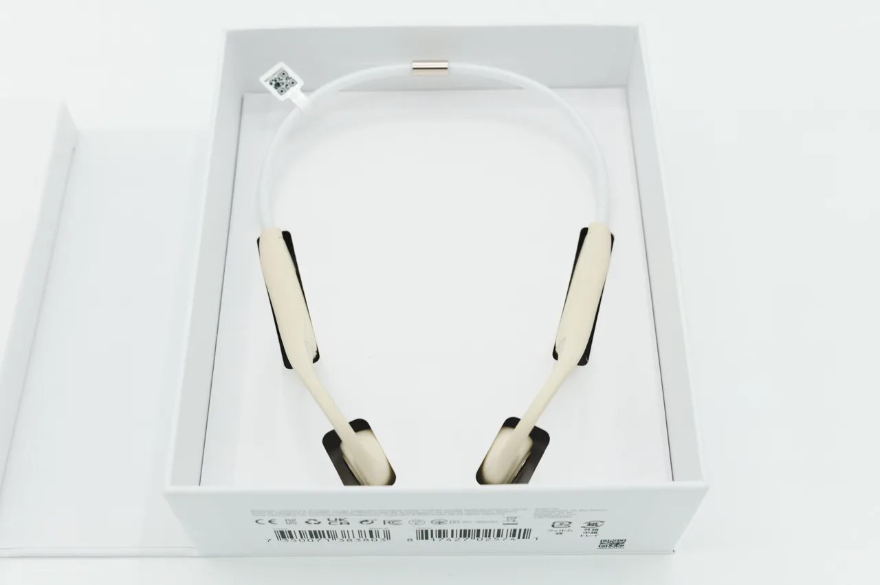 骨伝導イヤホン B1 ベージュ Sudio B1 レビュー／スタイリッシュな北欧