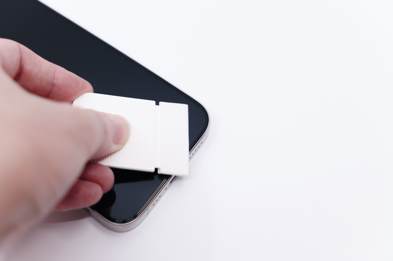 気泡は全くと言っていいほど無い