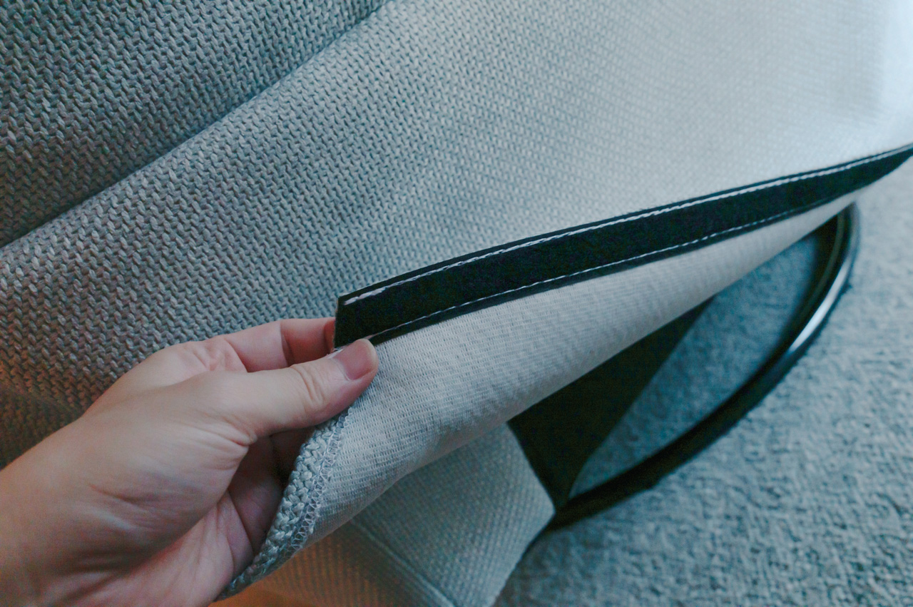 マジックテープになっている