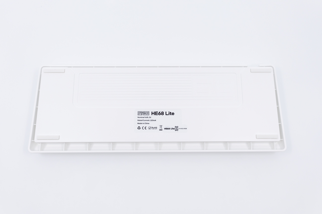 キーボード背面