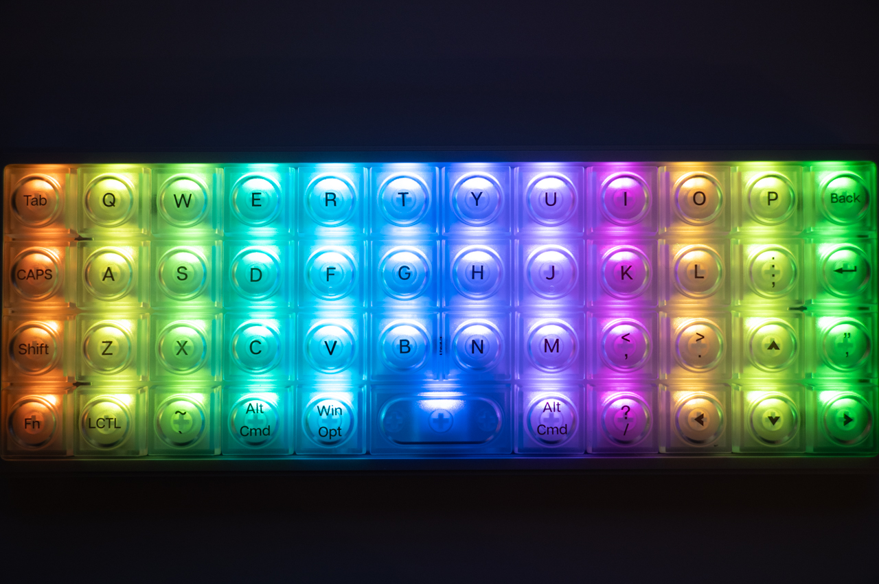 彩度の調整も可能