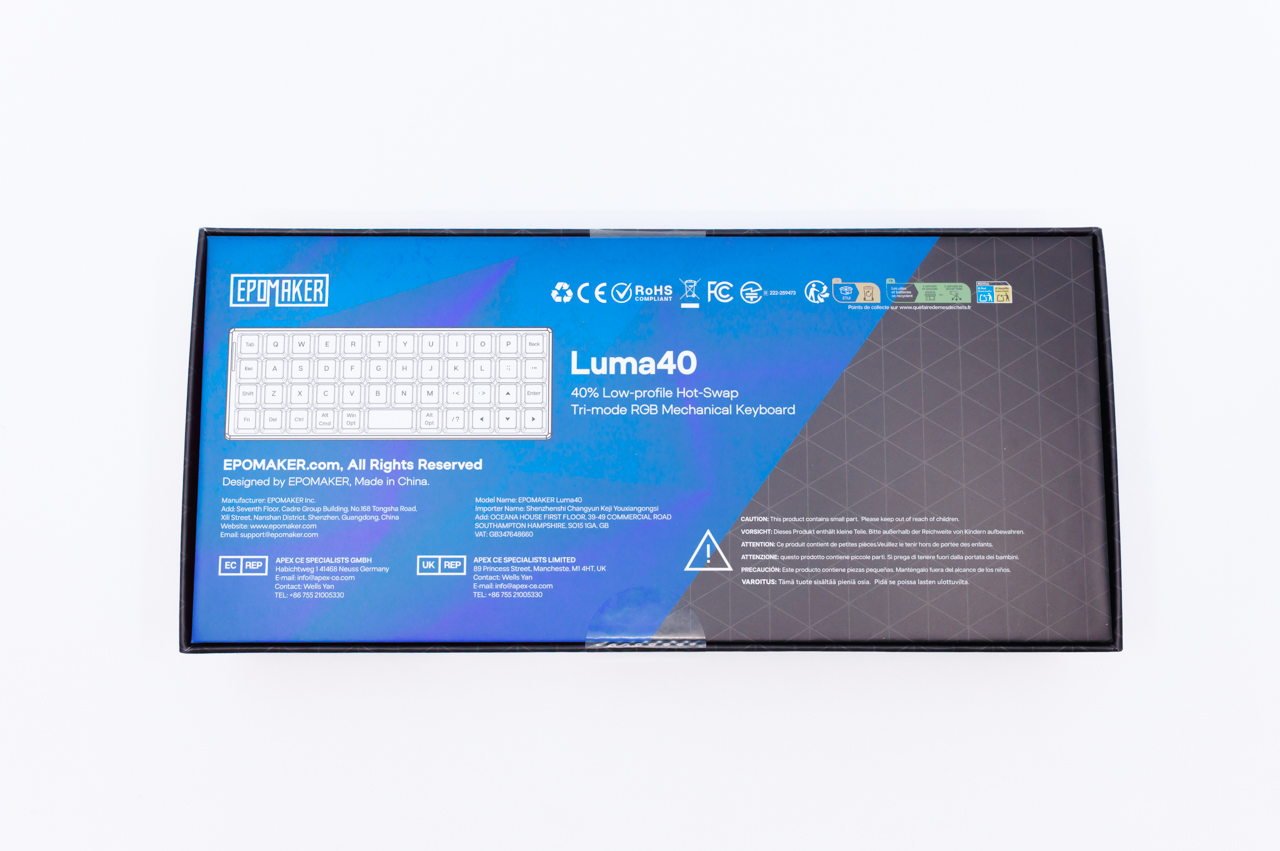 パッケージ裏面