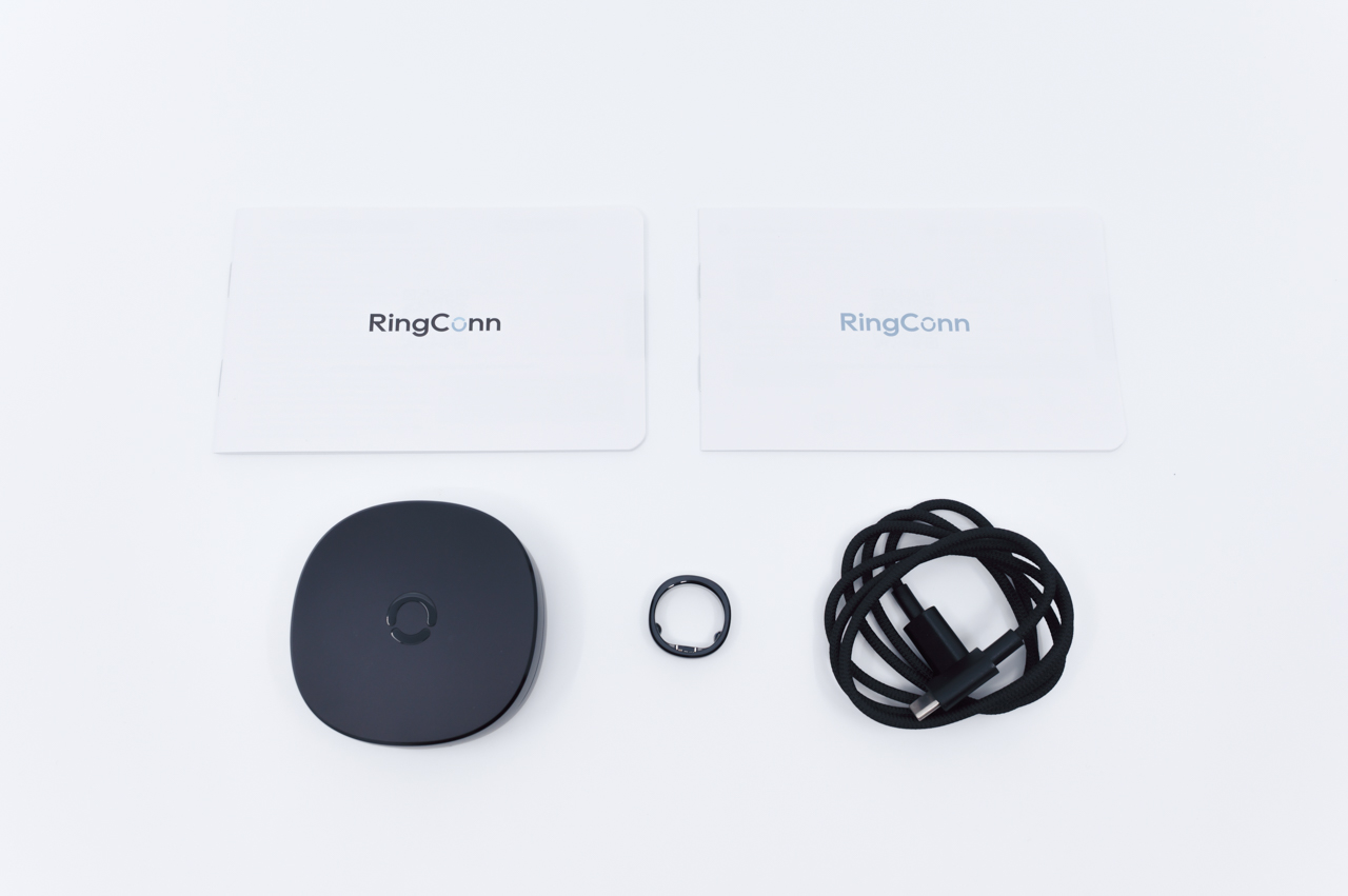RingConnのパッケージ内容