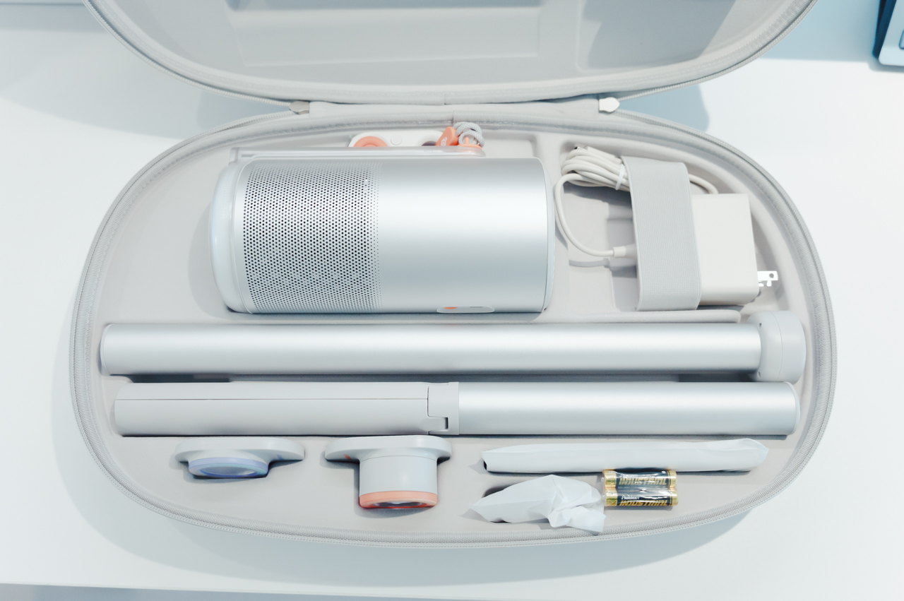 スッキリと収納されている