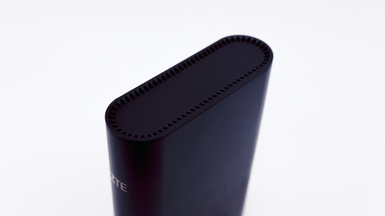 本体上部から見た様子