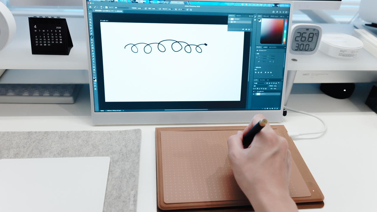 意外にも本格的なペンタブとして機能する