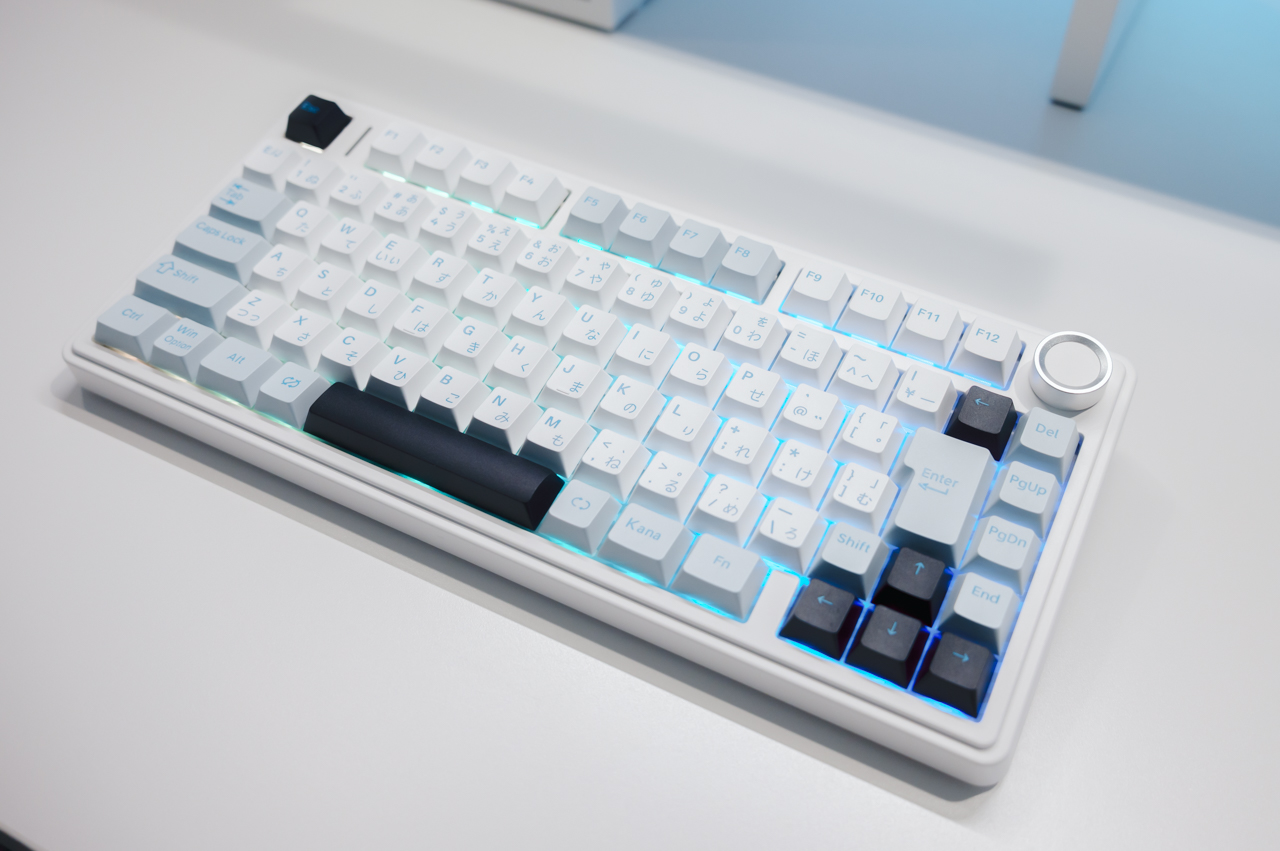高品質メカニカルキーボードがJIS配列で