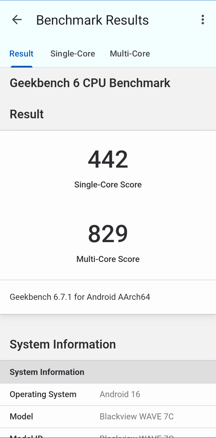 Geekbench 6