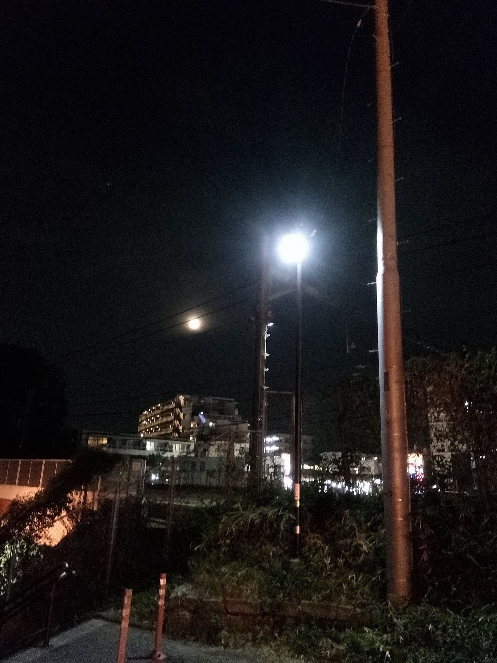 夜間の写真