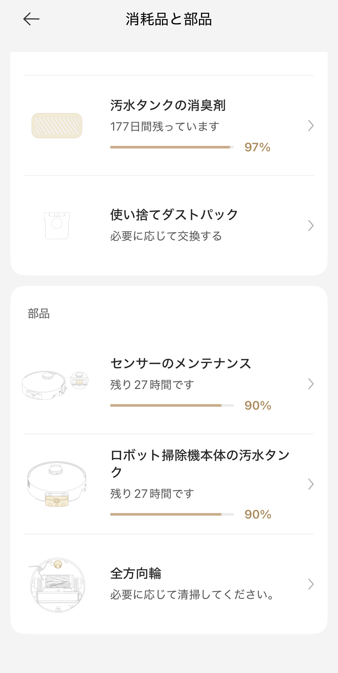 一覧になっており分かりやすい