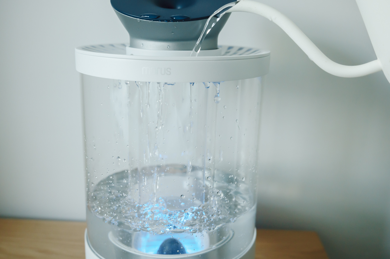 水を注ぐ時も美しい